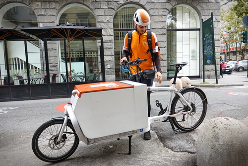 Cargo bikes micromobility