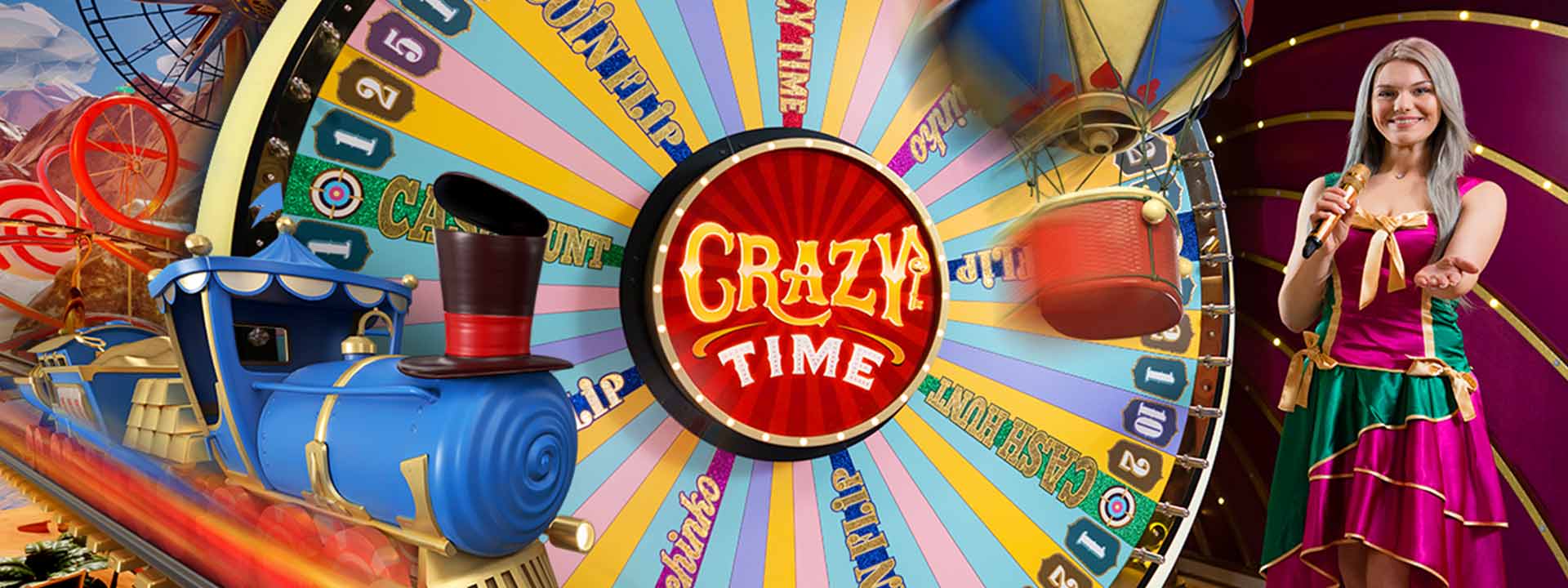 Crazy Time, um game show como você nunca viu!