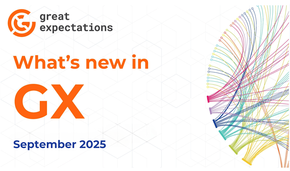GX logo with text saying what's new in GX September 2025