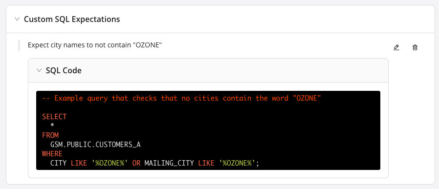 custom SQL Expectation example 2