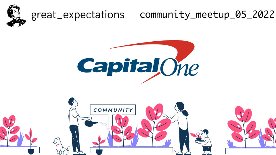 great expectation community event cover with Capital One