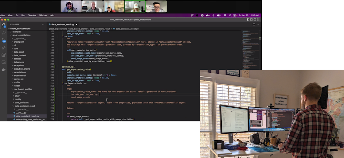 How to crush 245 docstrings: start with a party • Great Expectations