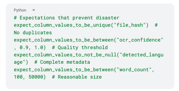 Unstructured data python