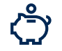 Piggybank pig money icon