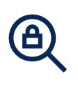 Magnifying Glass lock search icon