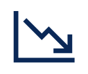 Zig Zag Arrow Down icon