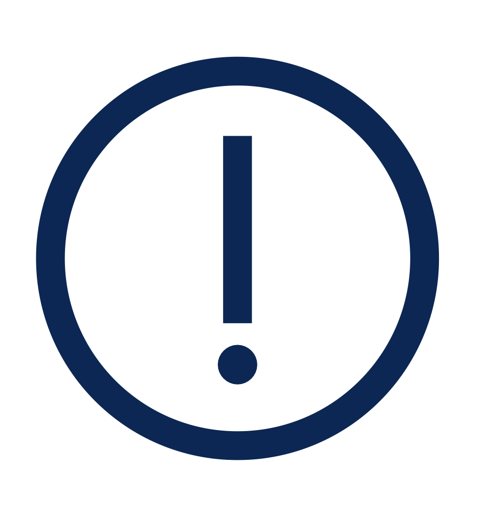 exclamation circle alert warning icon