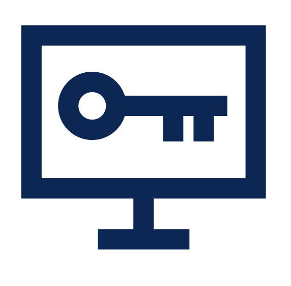 key screen pc icon