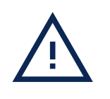 Warning sign icon