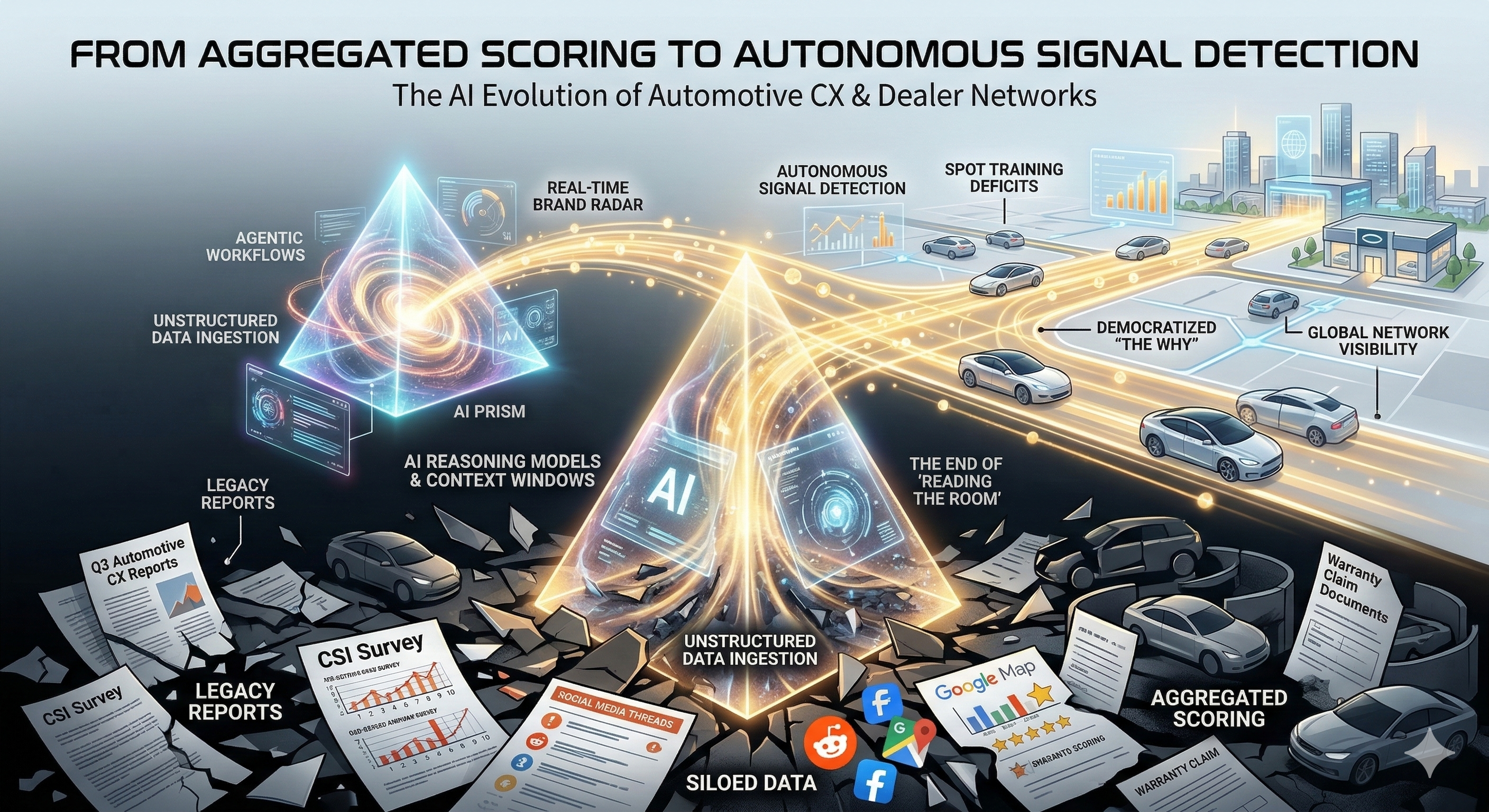 Are you building a reporting tool, or a listening engine?