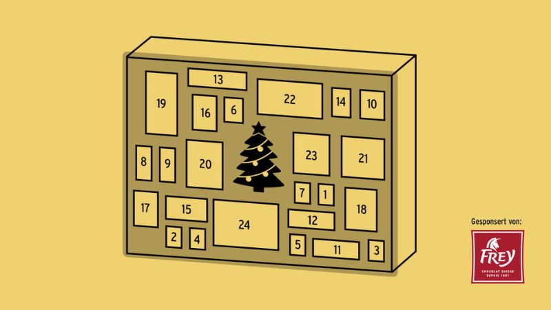 Weise Weihnachten - mit Chocolat Frey.