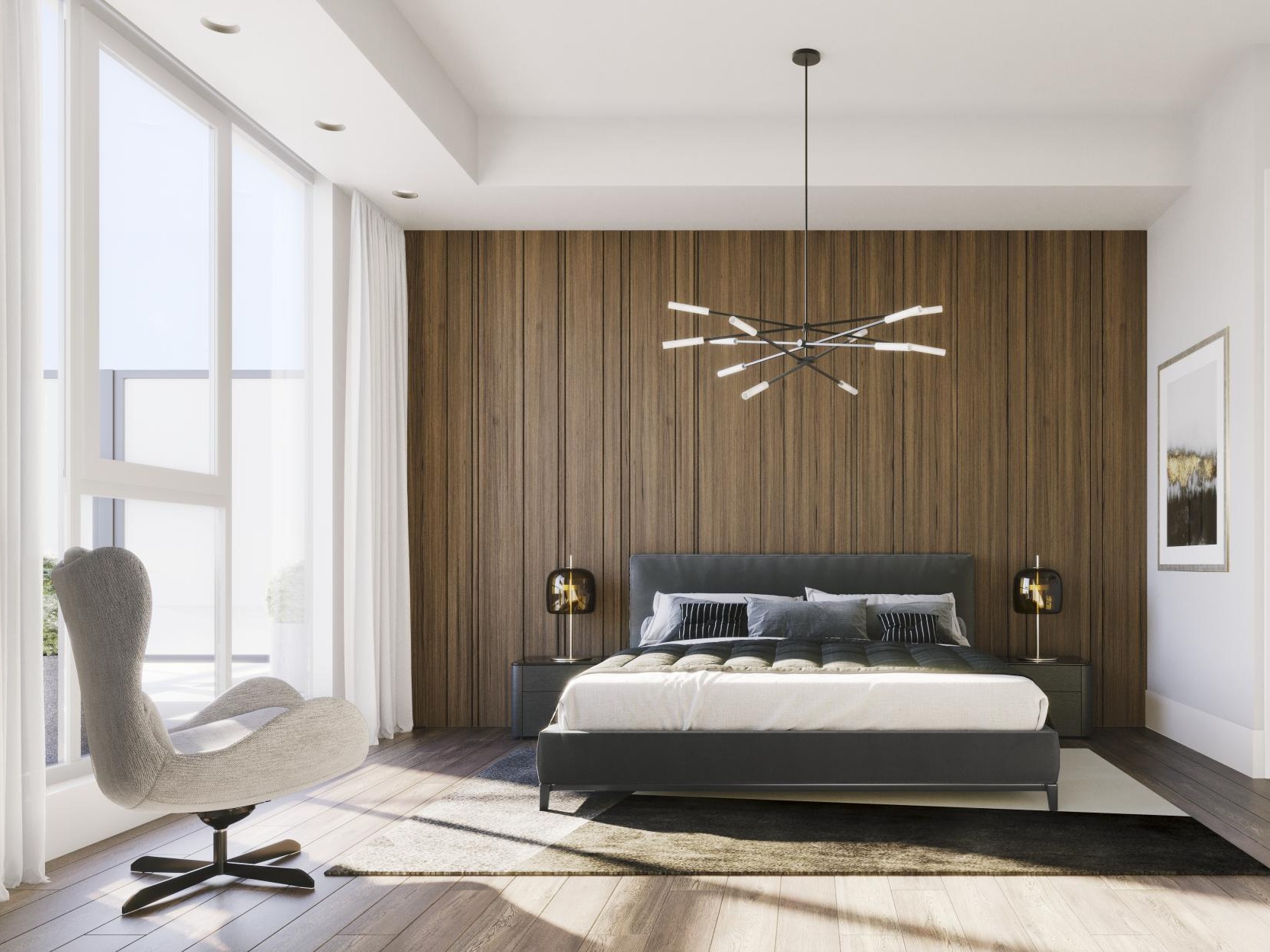 The Dupont  Interior 3J Principal Bedroom