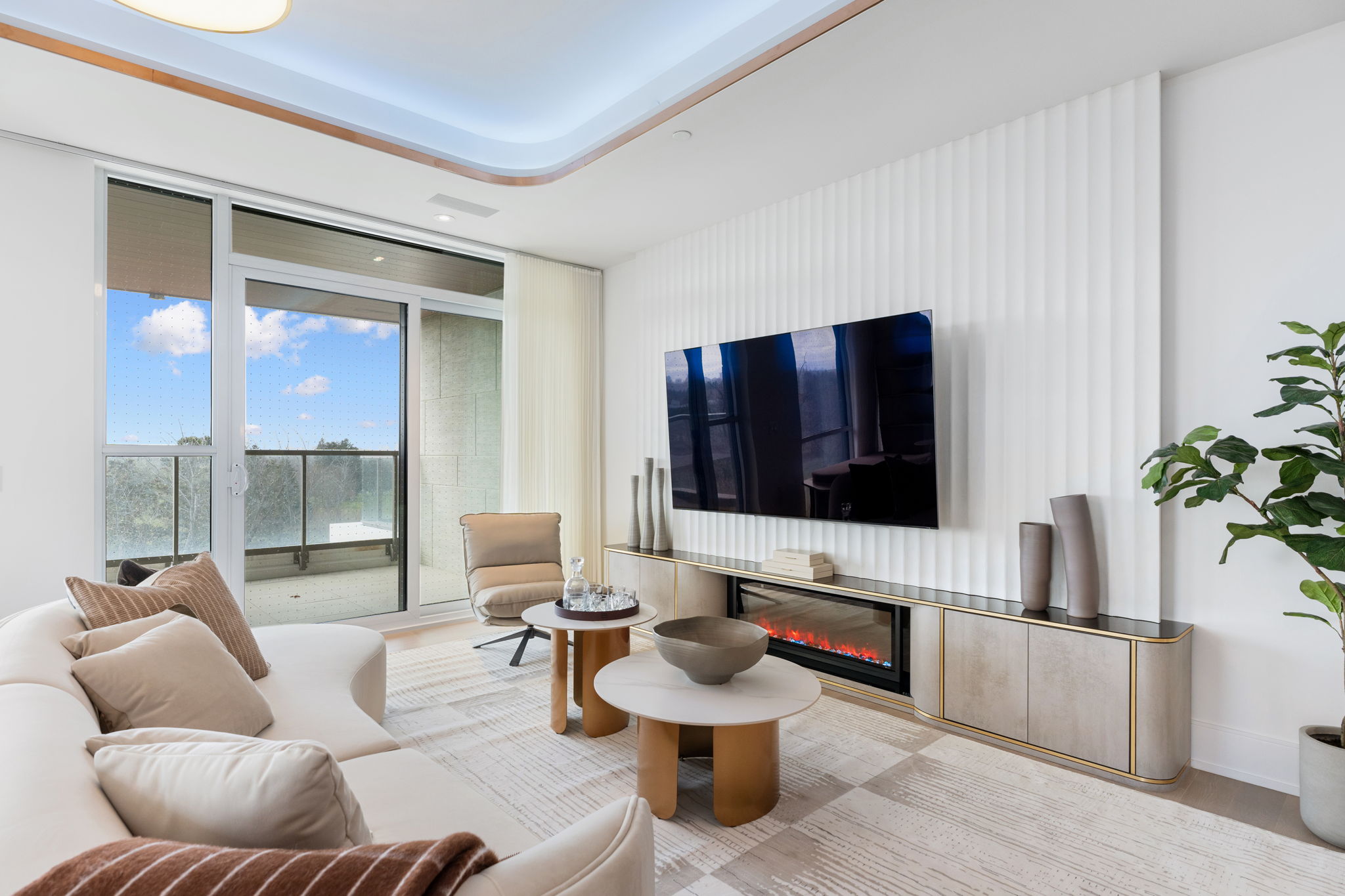 Royal Bayview Suite 418 Living Room