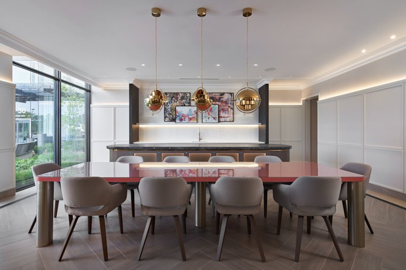Auberge Party Room Photography