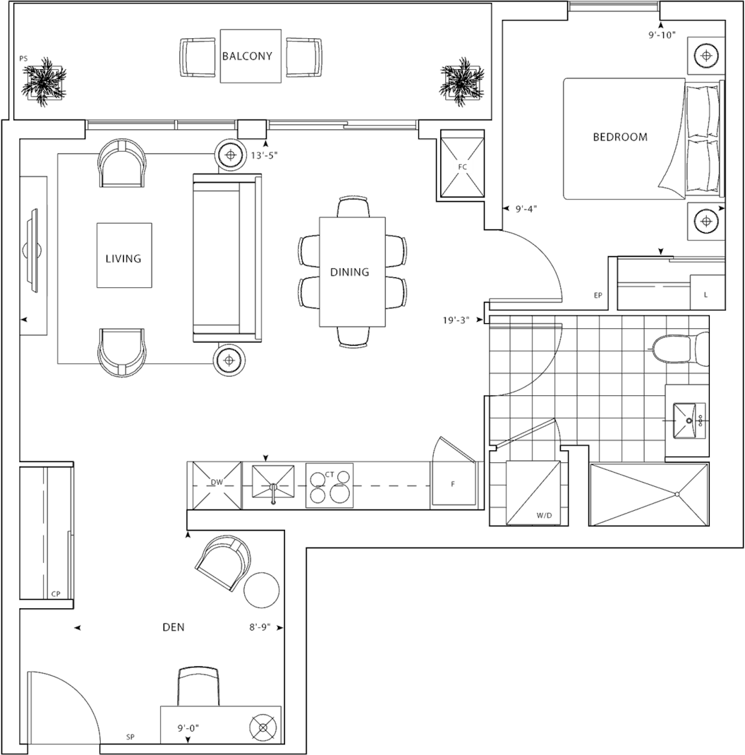 MRKT Suite 720 Floorplan