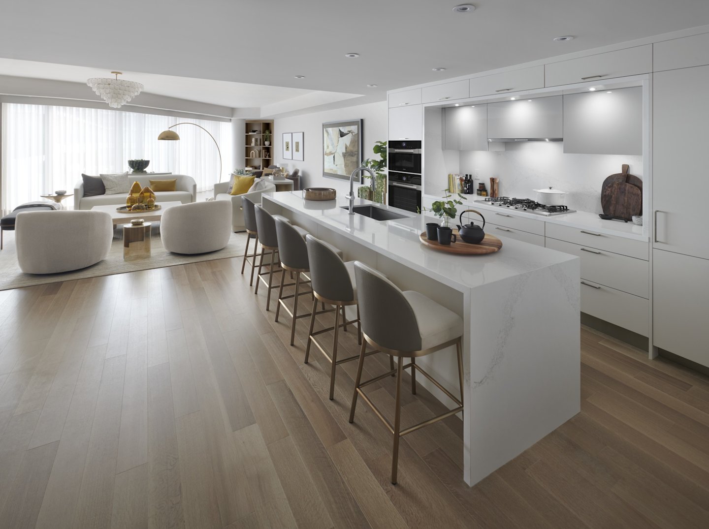 Aqualuna Suite 217 Kitchen Island