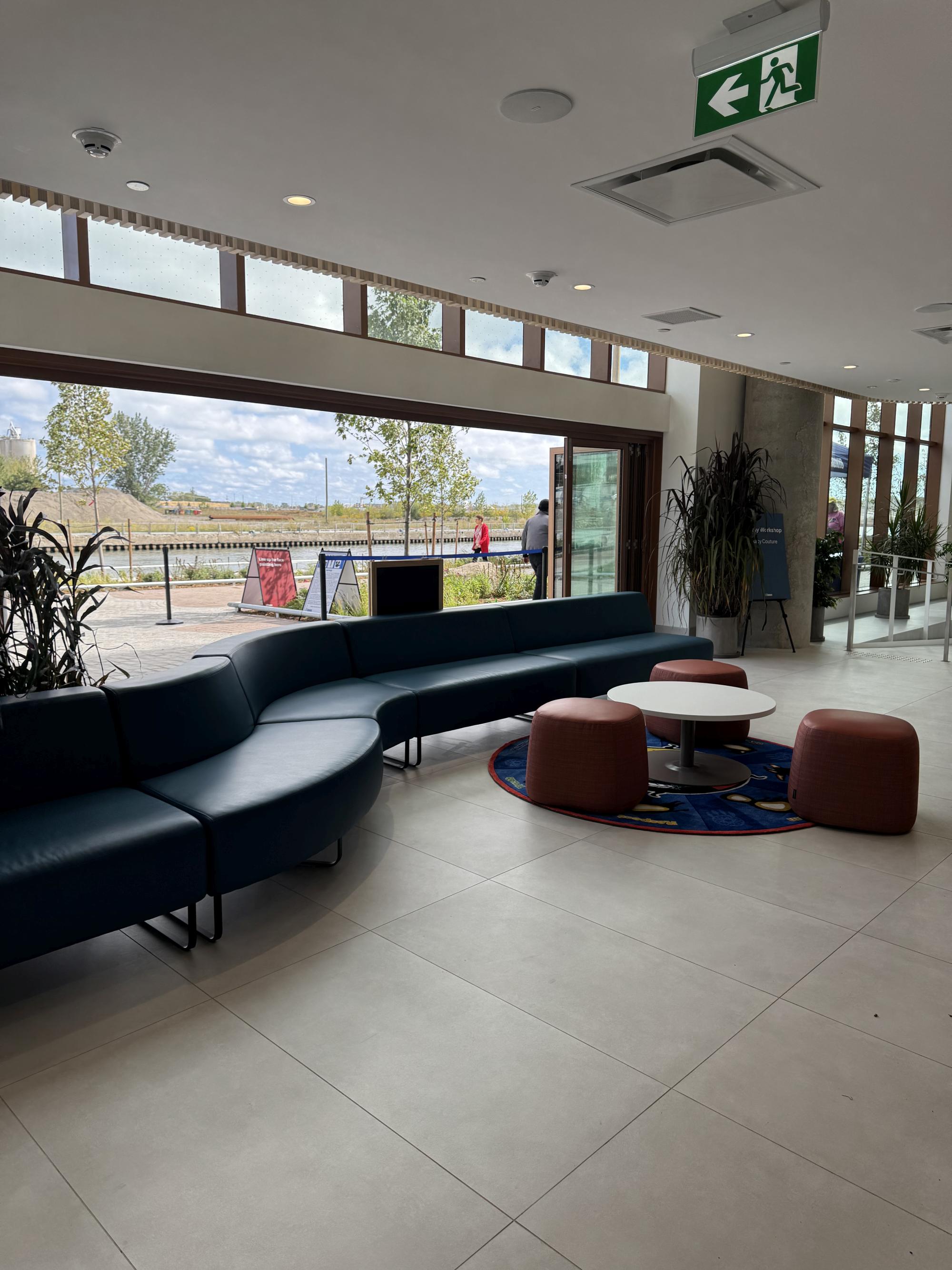 Photos from the latest construction update at Aqualuna 