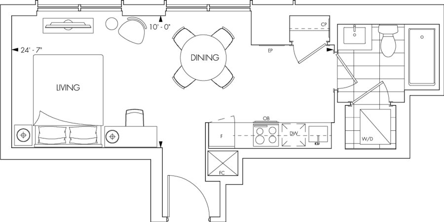Queen Church > Floorplan > S2