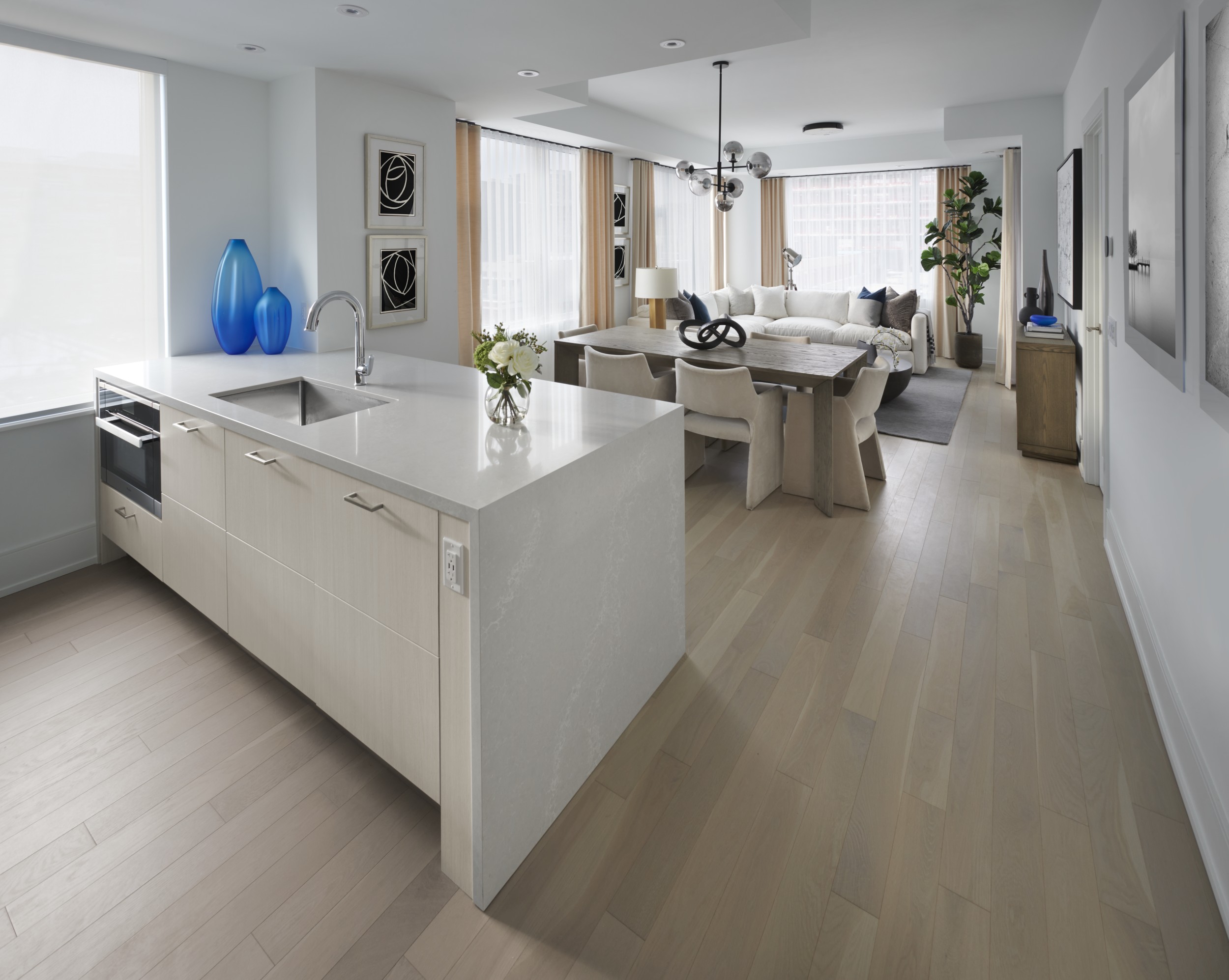 The Well Signature Suite 610 Kitchen and Dining Room