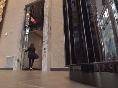 Moving Through The Building