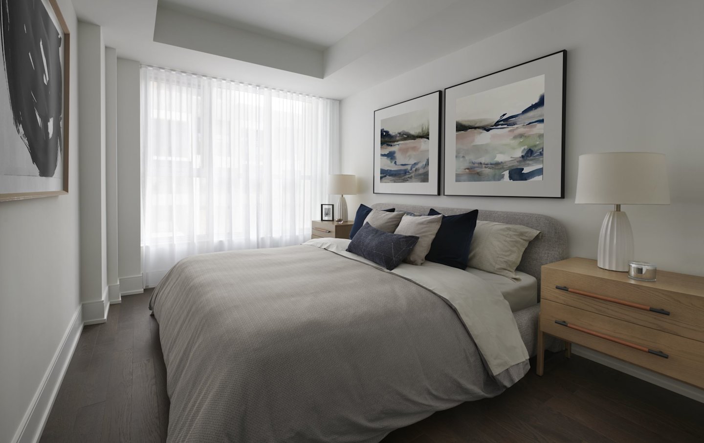 Auberge Model Suite 341 Bedroom