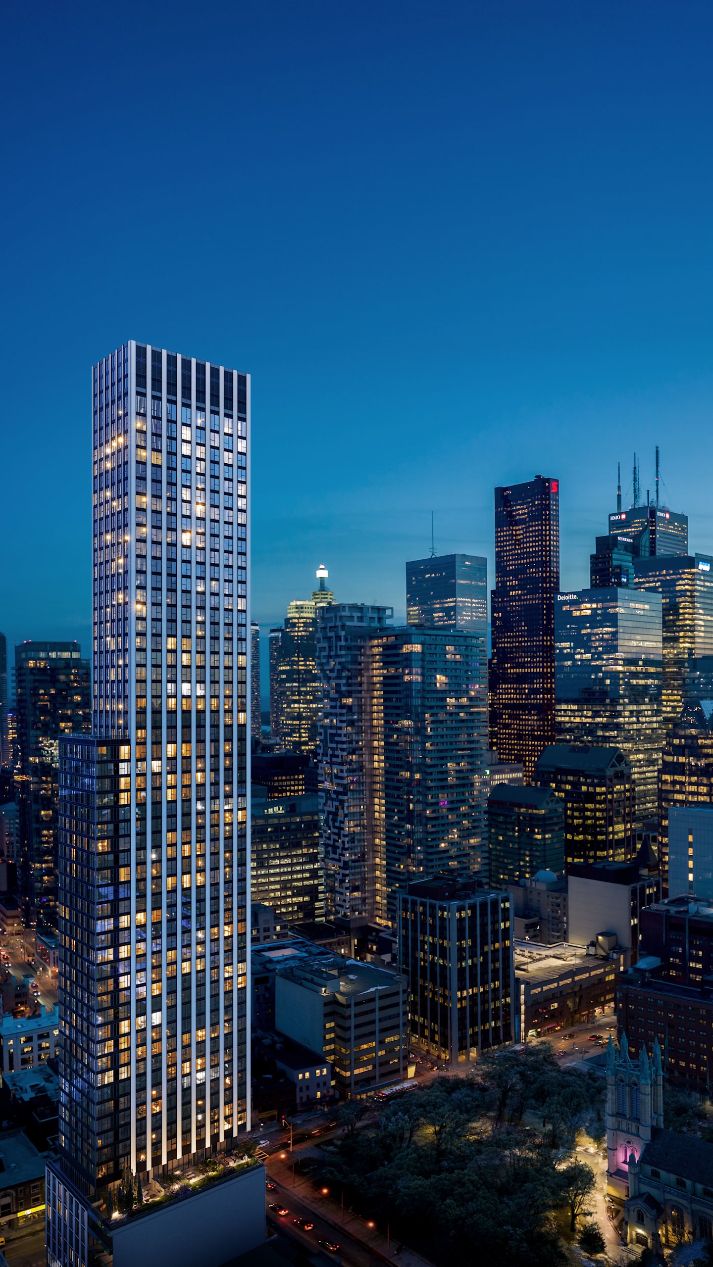Queen Church Building Rendering
