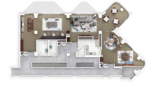 6th Floor Amenity Plan