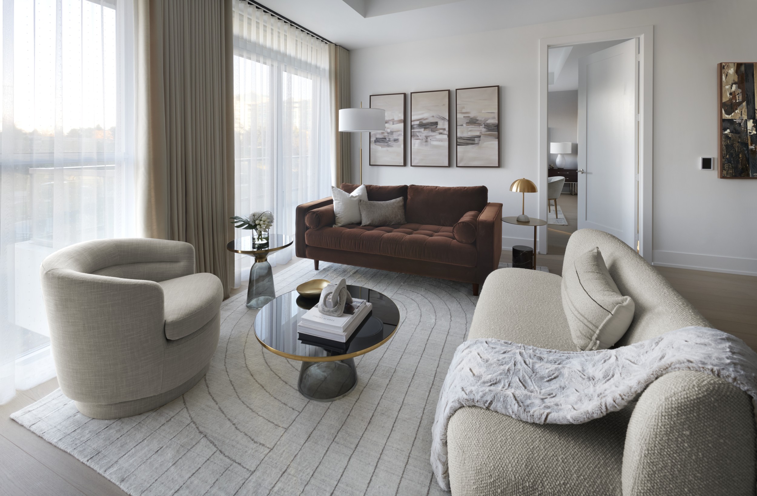 Royal Bayview Suite 208 Living Room