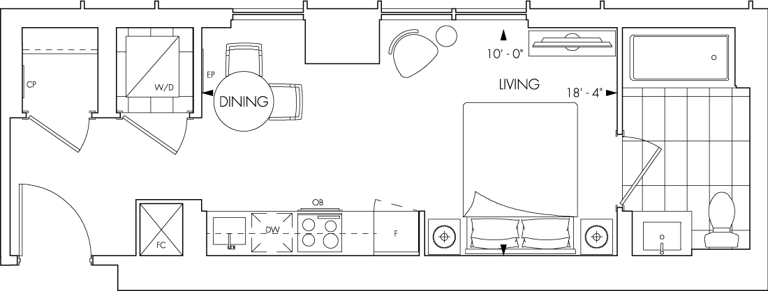 Queen Church > Floorplan > S1