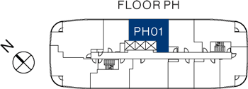 Westerly Suite PH01 Keyplate