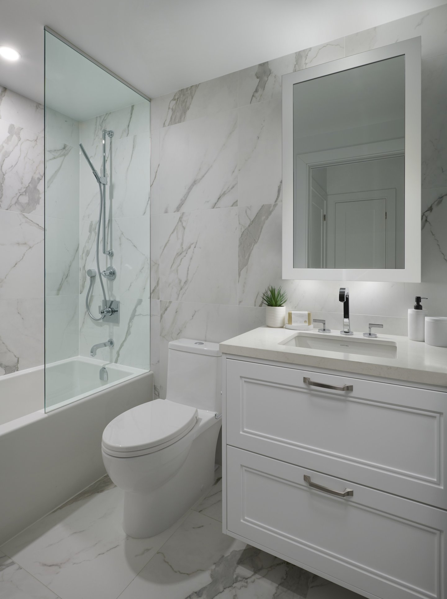 The Well Signature Series Suite 811 Secondary Bathroom