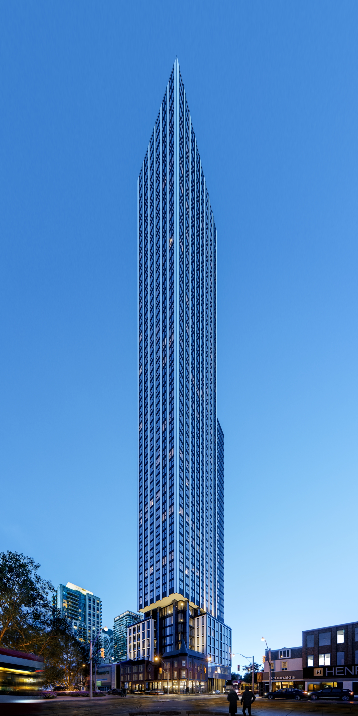 Queen Church Building Rendering