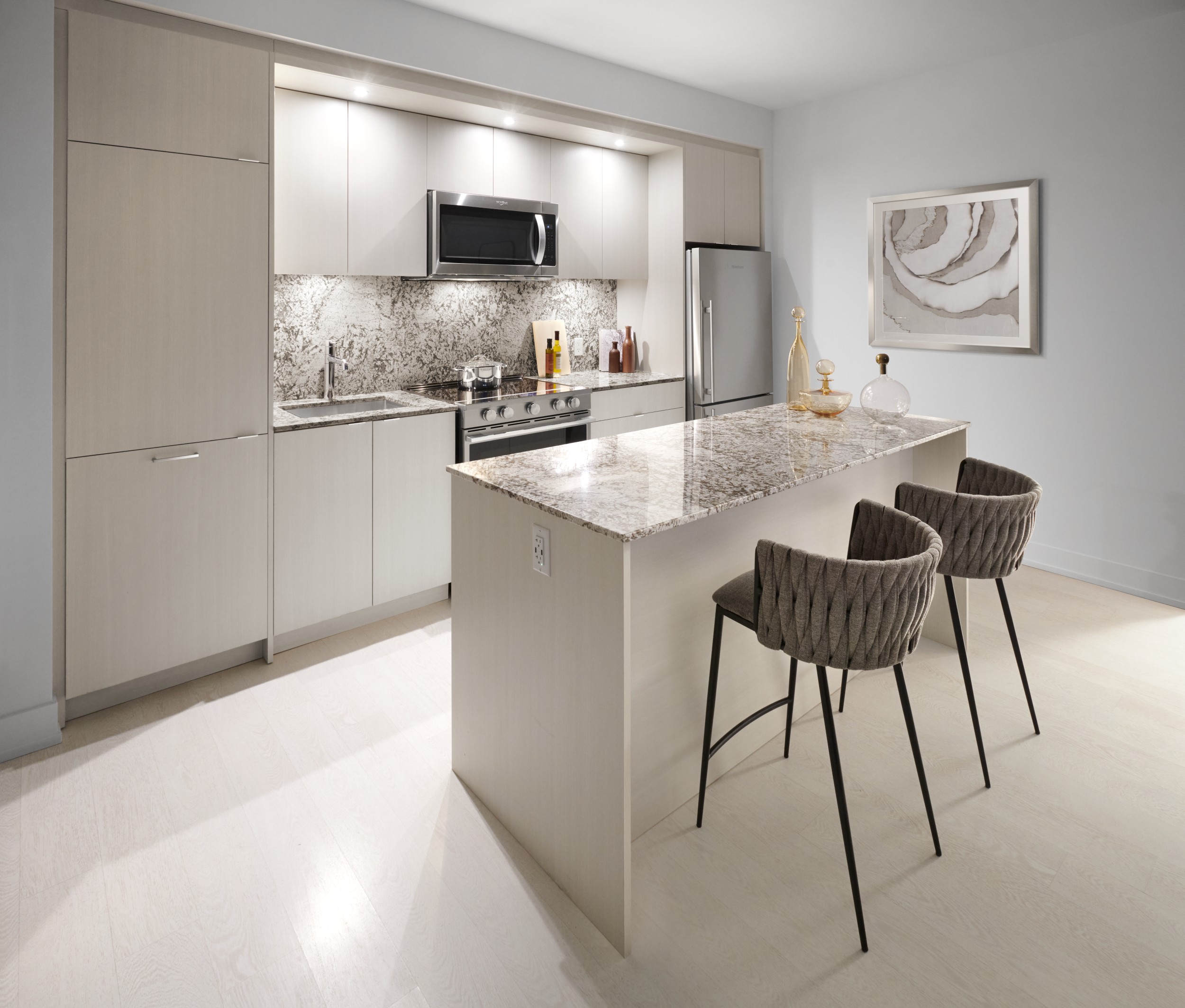 Auberge Suite 214 Kitchen