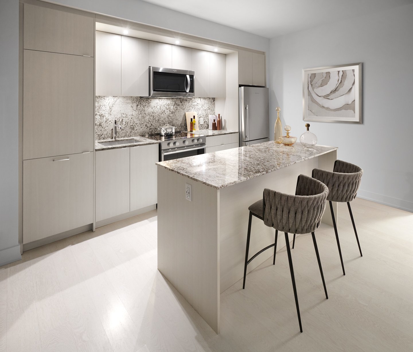 Auberge Suite 214 Kitchen