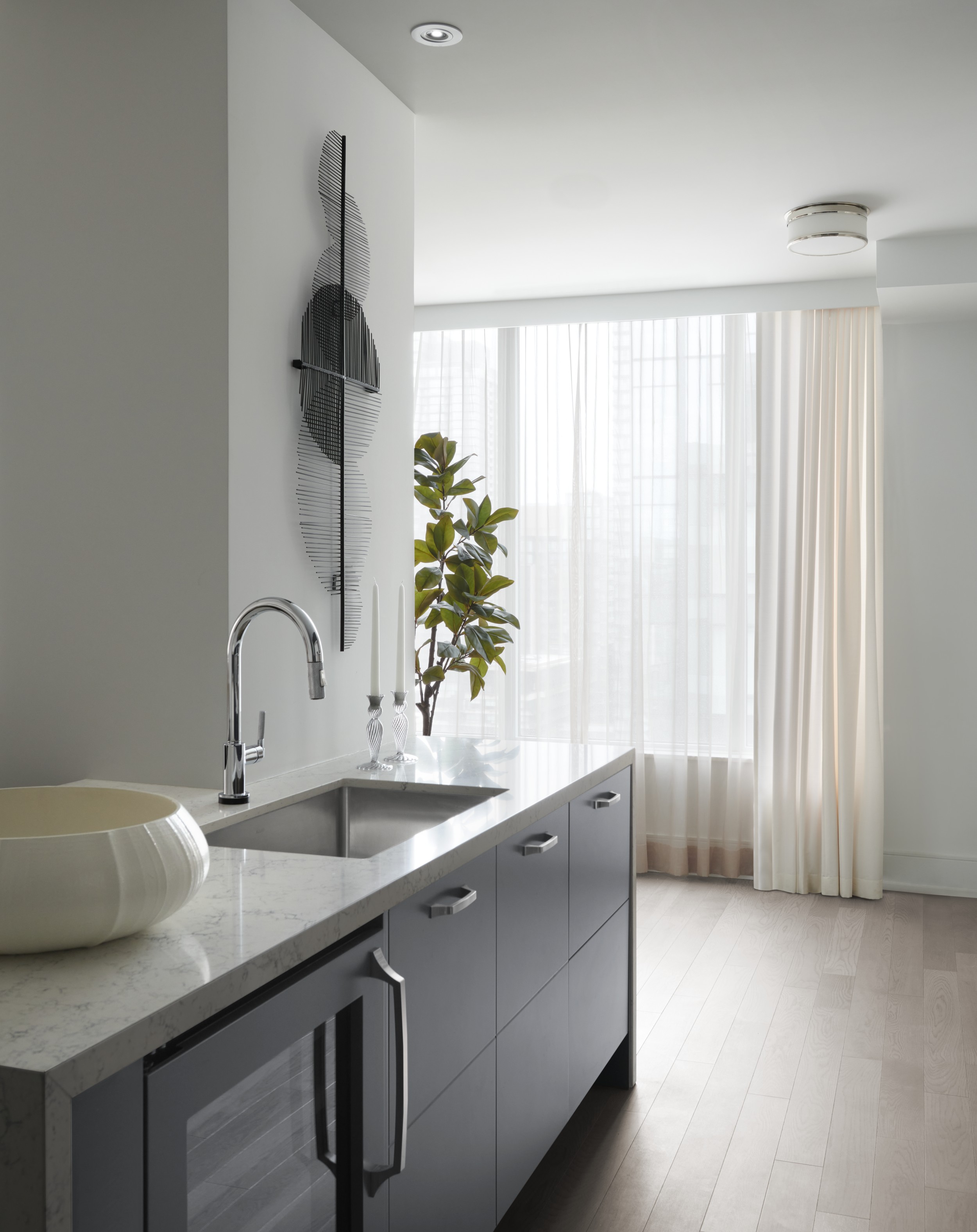 The Well Signature Suite 1205 Kitchen Island