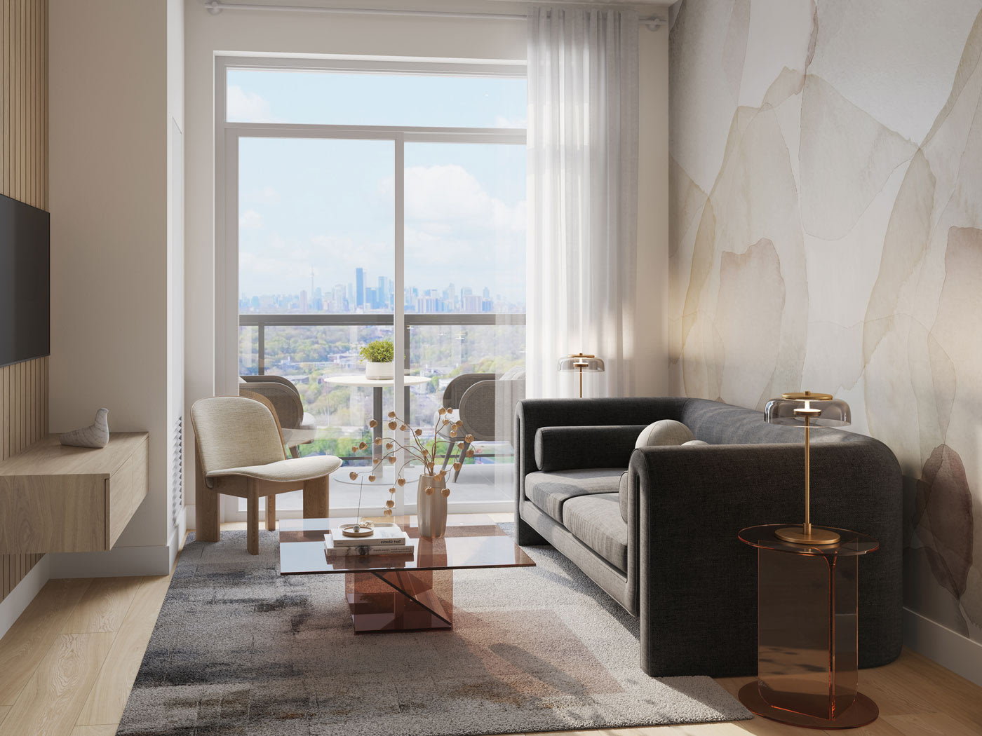 6080 Yonge 1-Bedroom Rendering