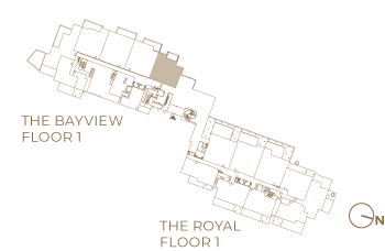 Royal Bayview Condo Suite 121 keyplate