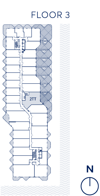 Aqualuna Suite 306 Keyplate