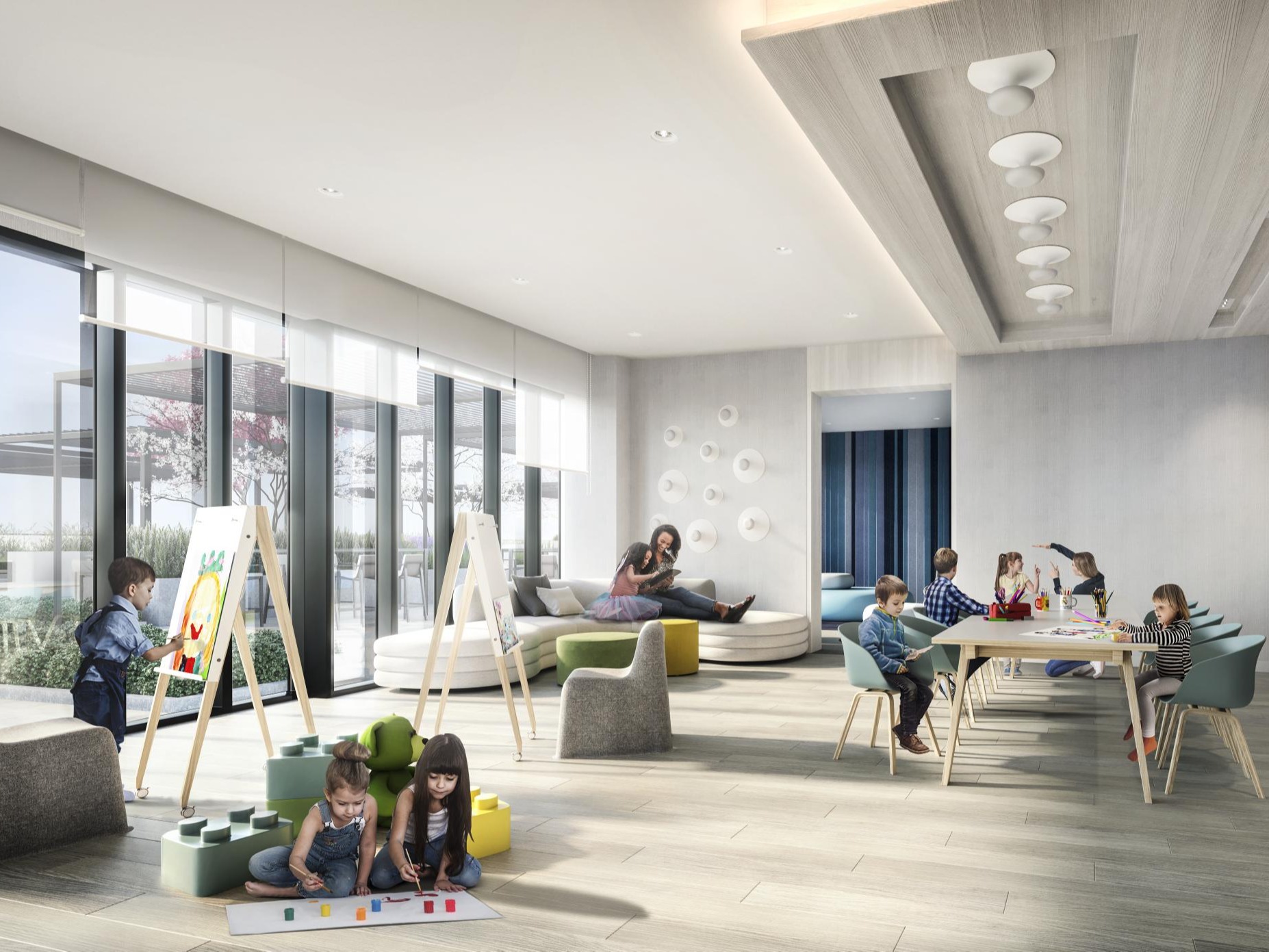 The Dupont Amenity Kids Room