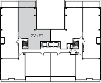 The Well Condo Suite 2V+FT Keyplate