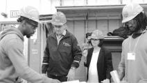 Teaching youth about construction