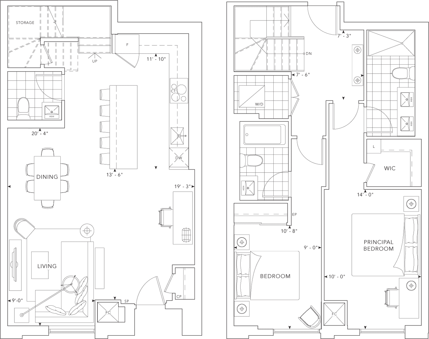 MRKT Suite 107 Floorplan