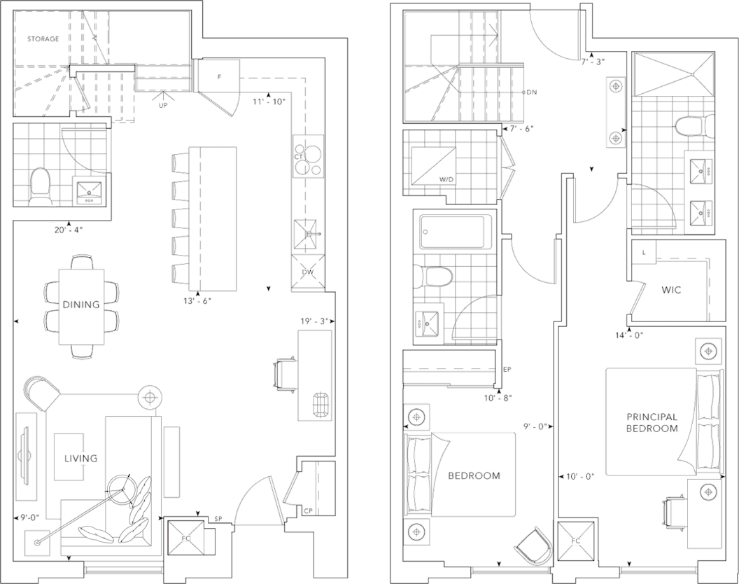 MRKT Suite 107 Floorplan