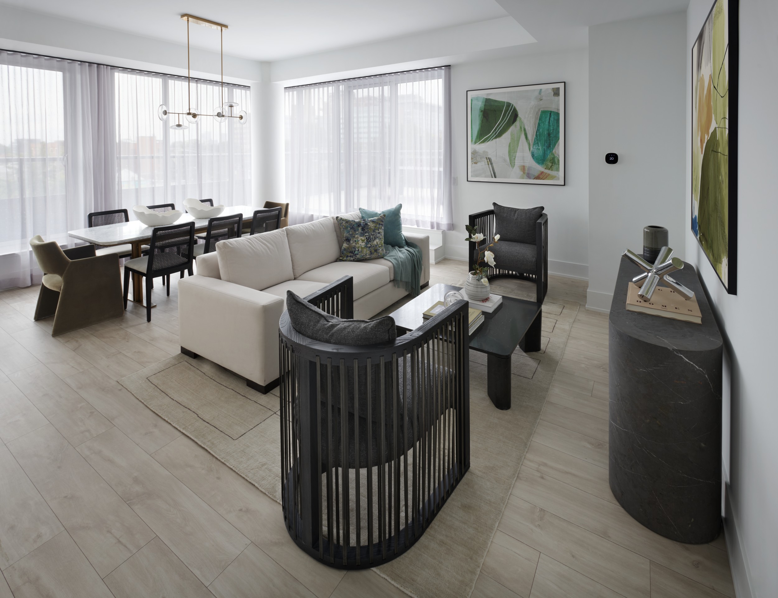 MRKT Suite 512 Living and Dining Room