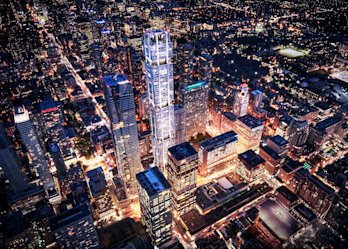 One Bloor West Aerial View