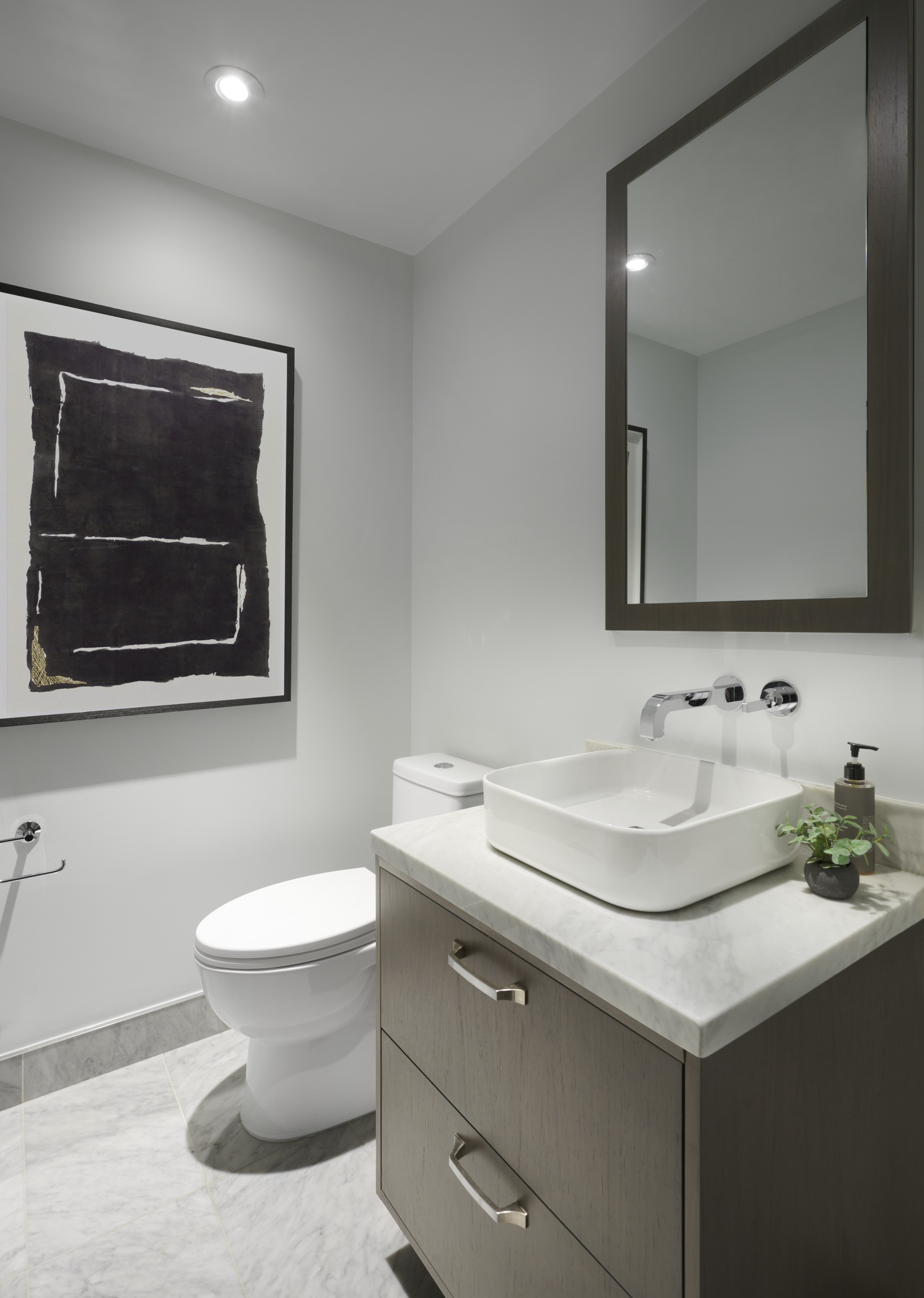 The Well Signature Suite 402 Powder Room