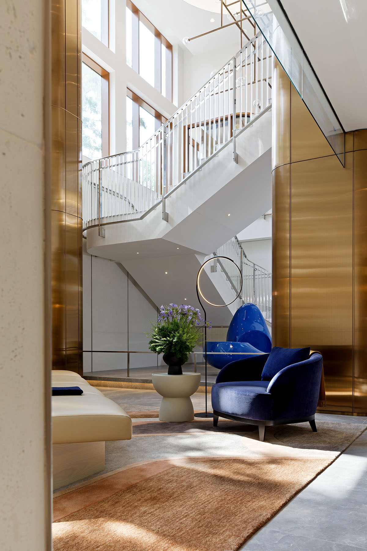 Aqualuna Lobby Stairs