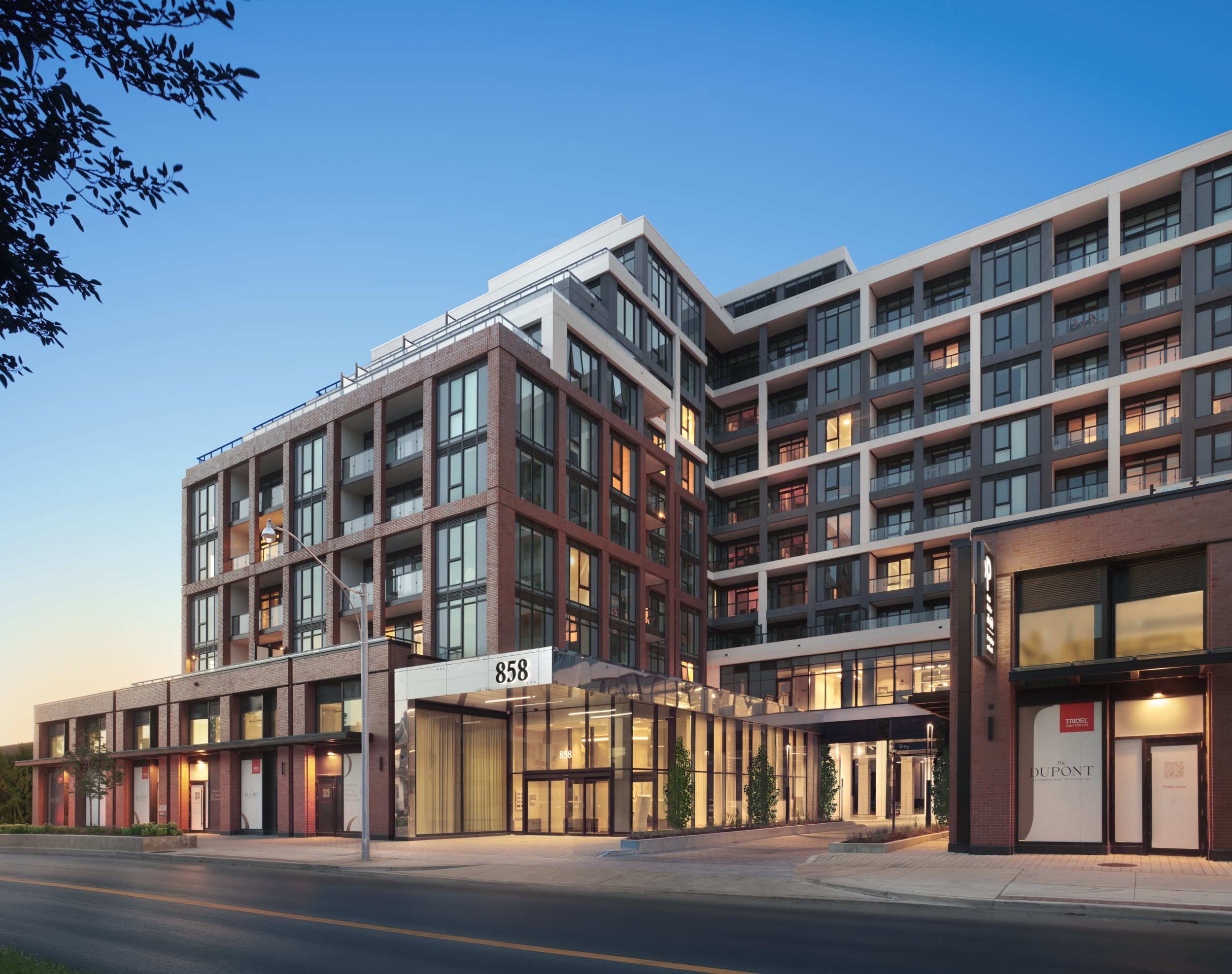 The Dupont Street Level Entrance