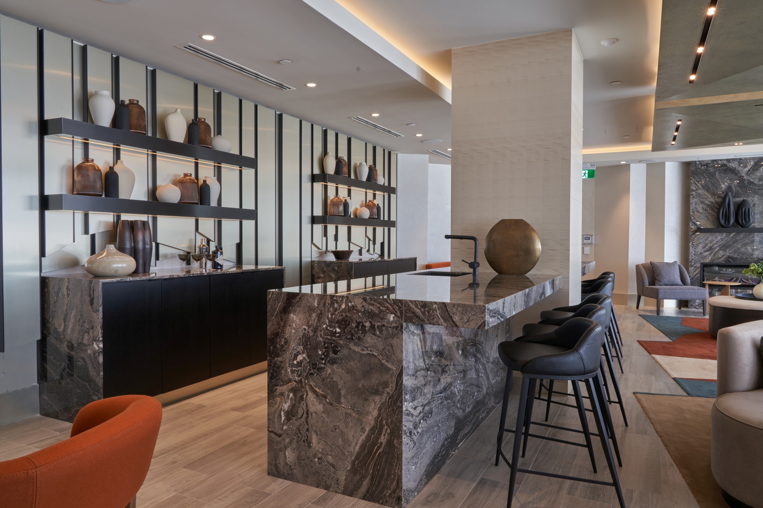 The Dupont Amenity Party Room Lounge