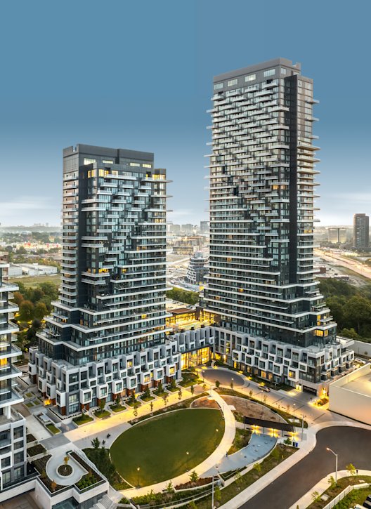 Aerial view of Auberge on the Park